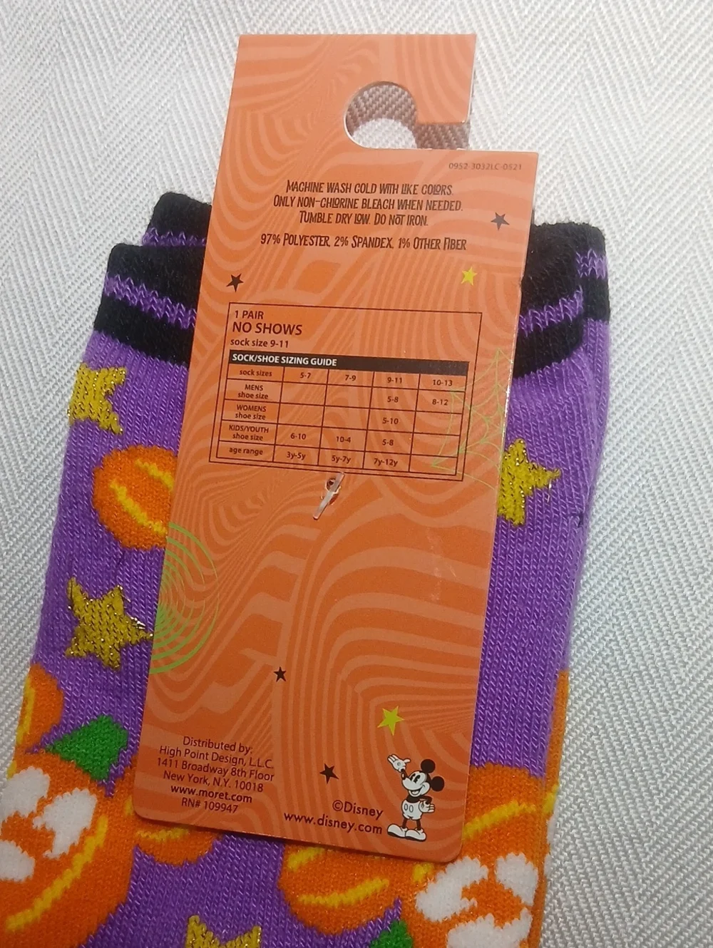 Disney pair socks